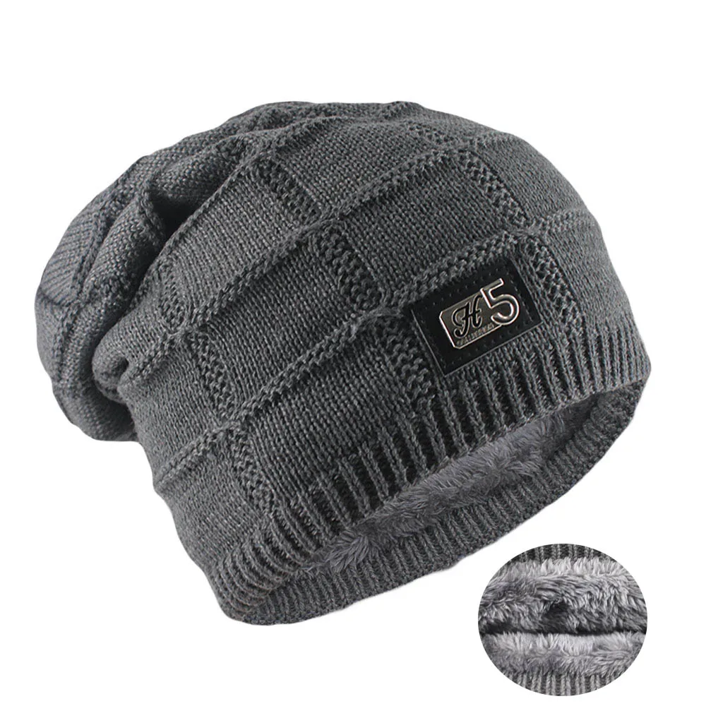 New Fashion Winer Adult Men Women Hat Casual Male Warm Beanies Skullies Outdoor Sport Hat Plush Brand Bonnet Hip Hop Gorras