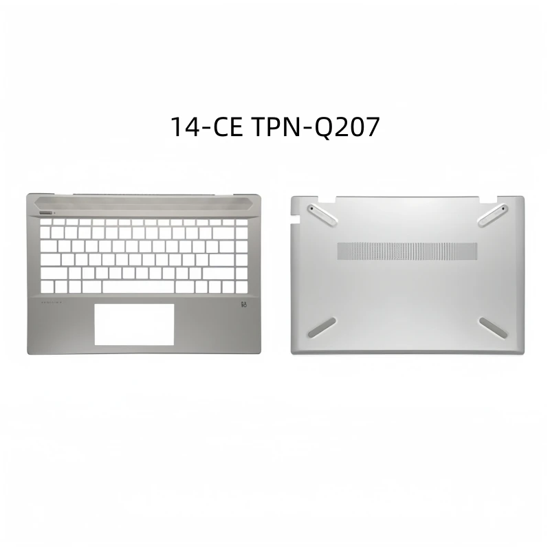 For TPN-Q207 Lower Base Carcass  Bottom Cover For 14-CE Palmrest Top Case Upper Cover