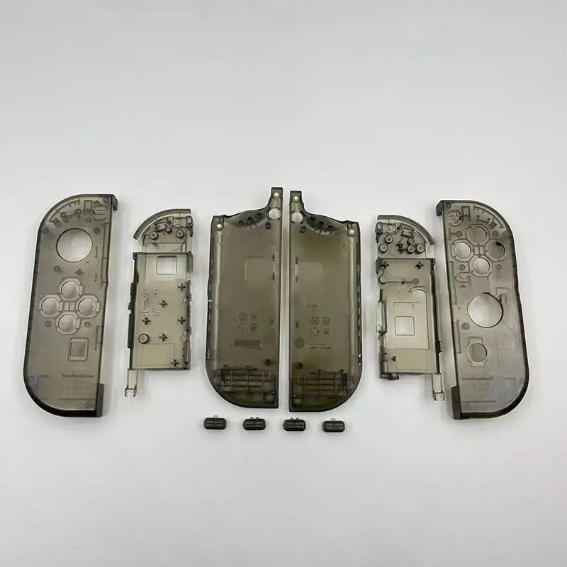 For Replacement Clear Transparent Shell Cover SL SR Buttons for Nintendo Switch NS Joy Con Controller