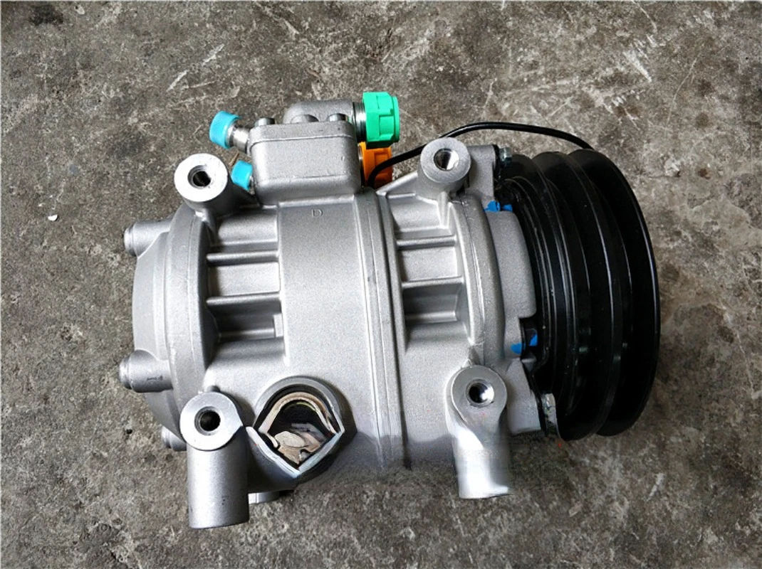 Applicable to Yutong Zhongtong Haige Golden Dragon Passenger Vehicle Air-Conditioning Compressor Air-Condition Pump 24V