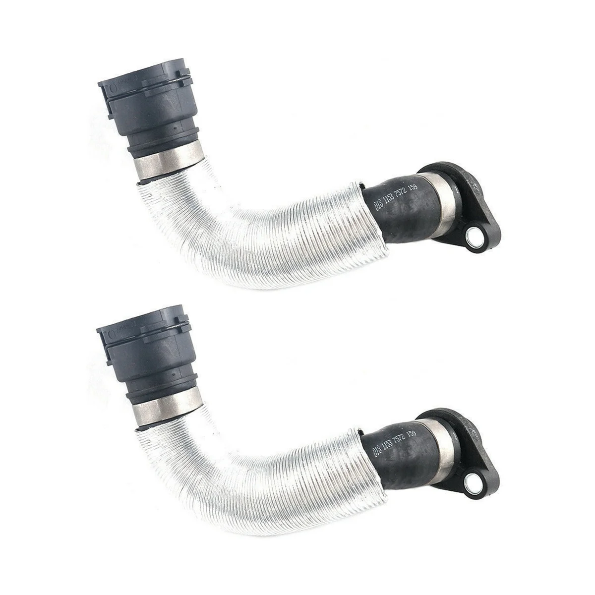 

2PCS Radiator Coolant Hose Water Pipe for BMW X1 Z4 E88 E87 E82 11537572159