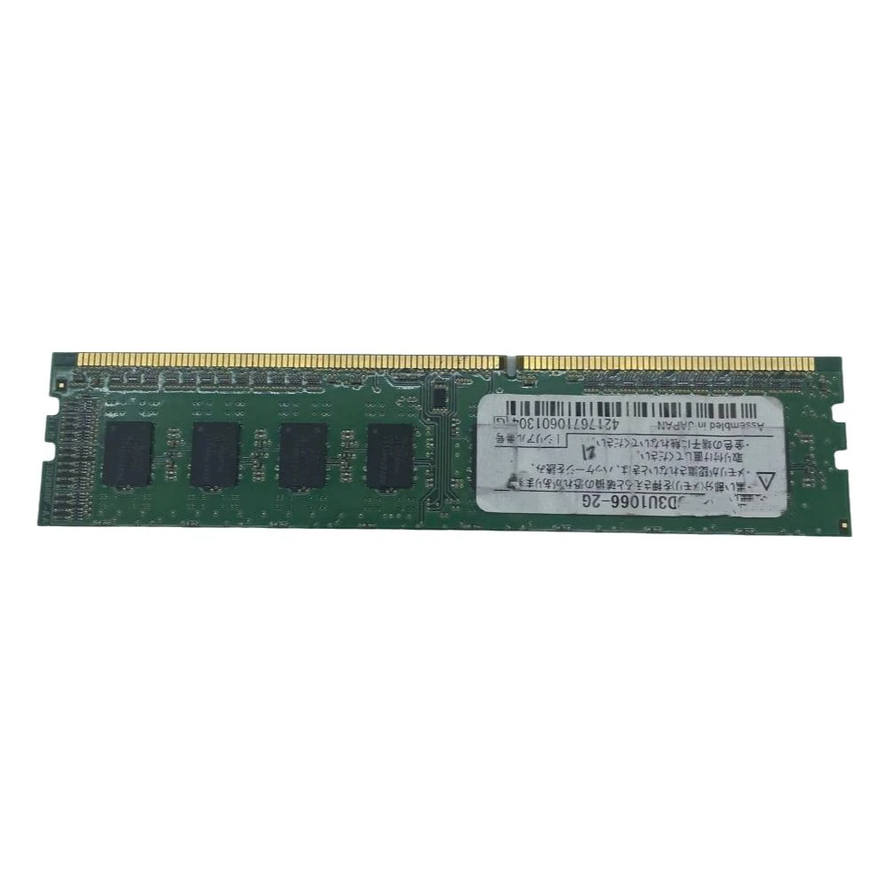 Pamięć komputera stacjonarnego DDR3 D3U1066 pasuje do BUFFALO 2 GB