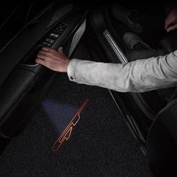 1PCS For GT Hyundai Kia Ceed Forte RIO STINGER Seltos K3 K5 Sorento Logo Led Car Door Welcome Lights Laser Projector Decor Lamp