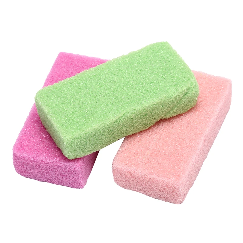 

1pc Pumice Sponge Stone Exfoliate Foot Care Remove Hard Dead Skin Feet Rasp Color random