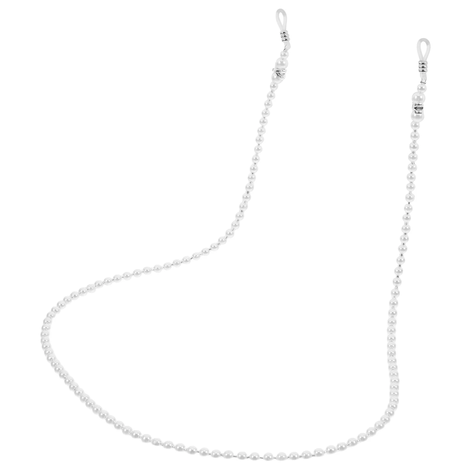 

Pearl Eyeglass Chain Beaded Anti-Slip Eyewear Cord for Women Sunglasses Mask Lanyard Necklace Holder Anti-Slip String Holder