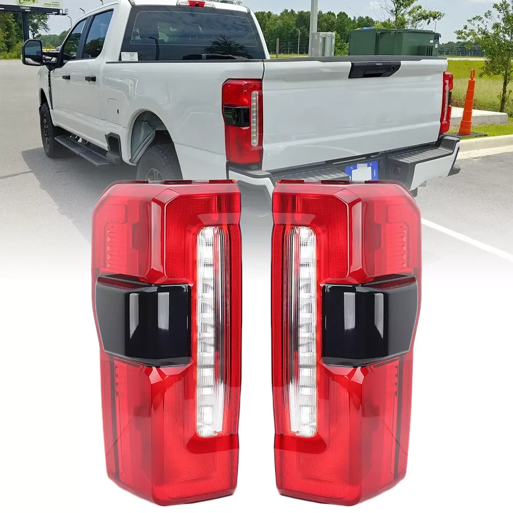 LED Tail Light W/Blind Spot For Ford F250 F350 2023-2024 Car Tail Light Rear Turn Lamp Brake F02800294 PC3Z13405B