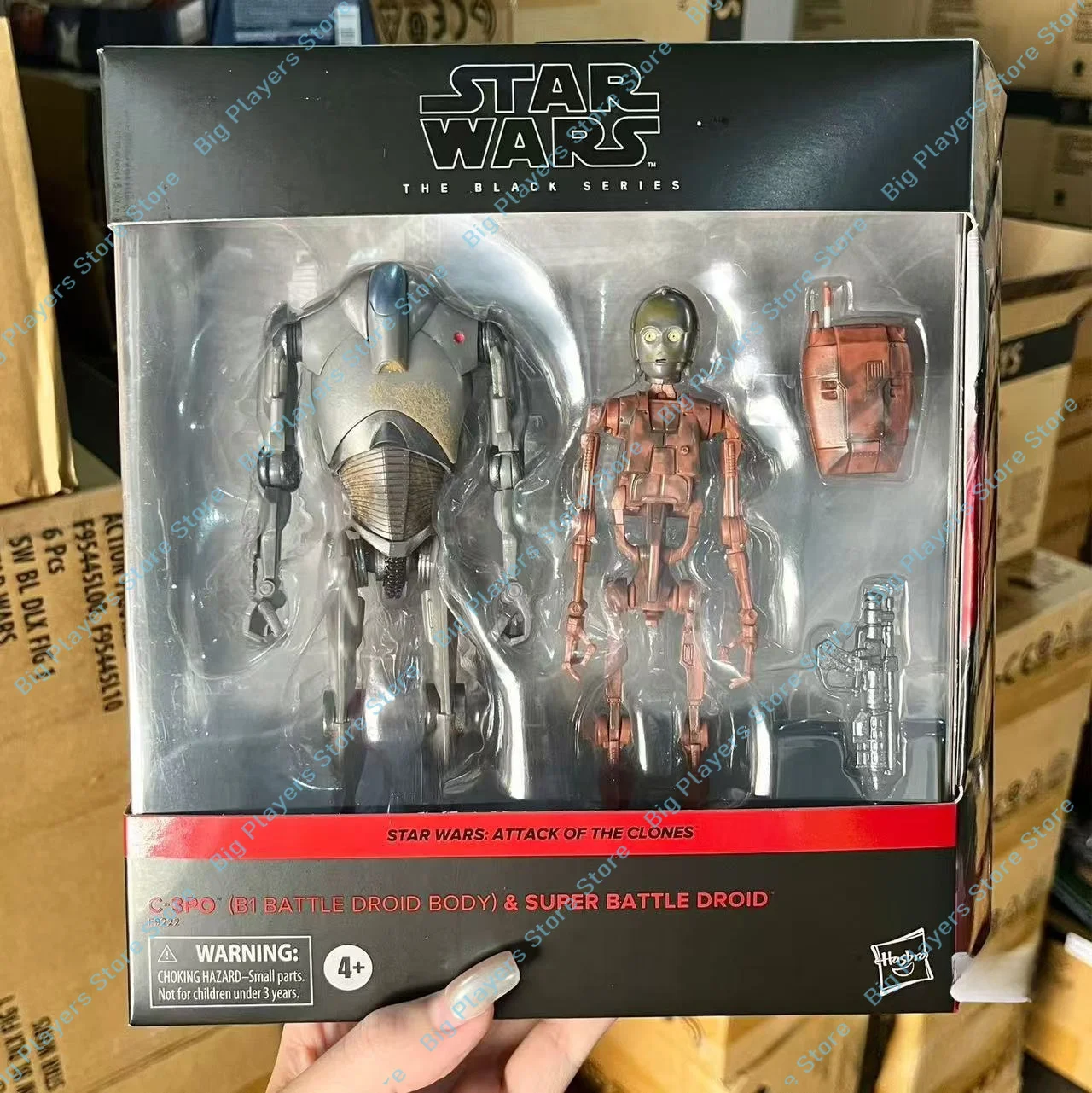 

Hasbro Star Wars C-3PO and Super Fighting Robot 6-inch Set Double Set