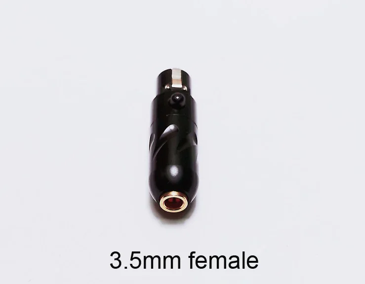 

1PC 2.5MM/3.5MM Female To 3PIN Mini XLR Plug Adapter Adaptor Connector For Beyerdynamic DT700 ProX DT900 ProX DT1990 DT1770 PRO