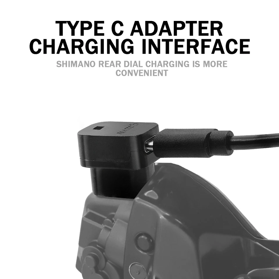 Portable Di2 Charger Adapter 4-Pin To Type-C For SHIMANO EW-EC300