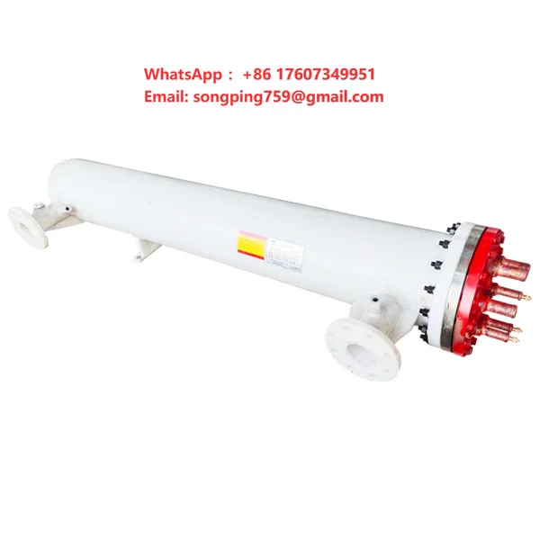 CE Standard R22/R407C Sea Water Cooler Refrigerant Heat Exchanger Boat Engine Heat Exchanger