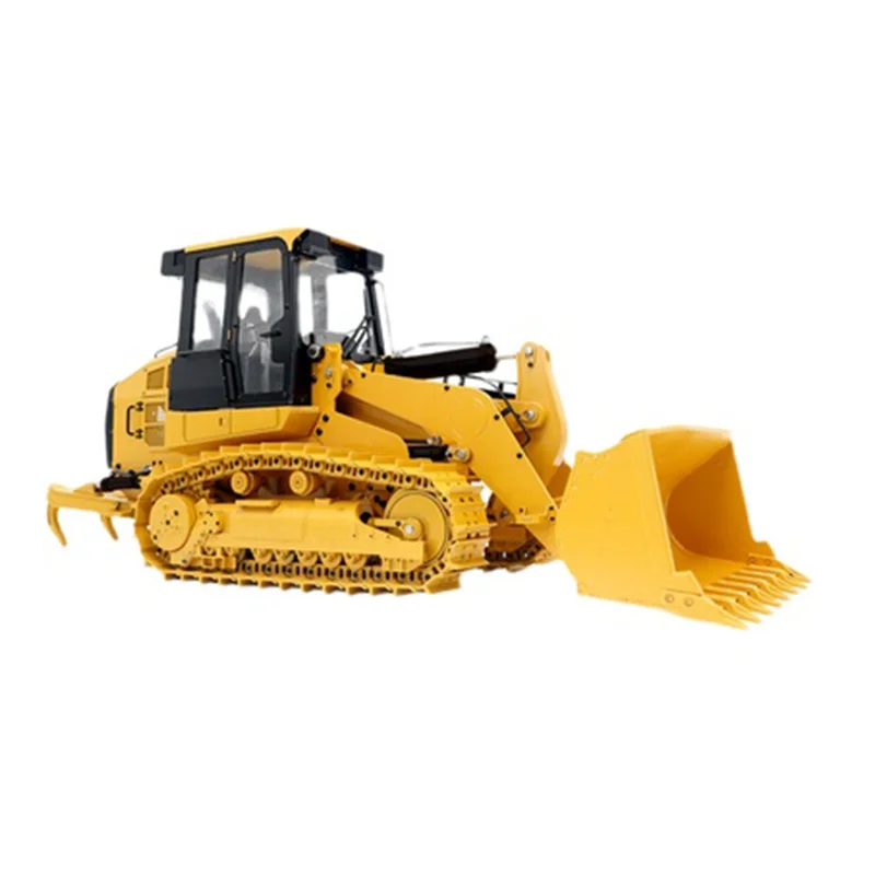 In Stock JDM 1/14 Metal 3 Plow RC Hydraulic Loader Tracked 963D Finished Vae Pump Motor Car Dozer For Tamiya  KABOLITE Loader