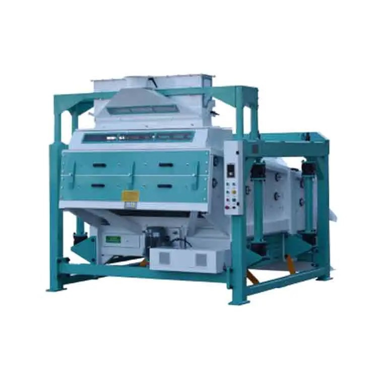 High Quality Big Capacity HZXZ100x200-2L-H Rotary Vibrating Cleaner for 8-12T Paddy Per Hour Rice Milling Factory in Indonesia