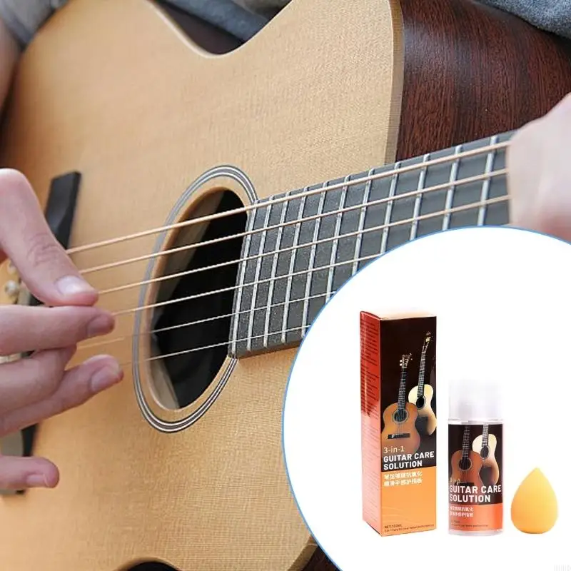 150ML Guitar Fretboard Conditioning Oil Guitar Care Oil Suitable for Cleaning Polishing and Protecting Instruments 69HD