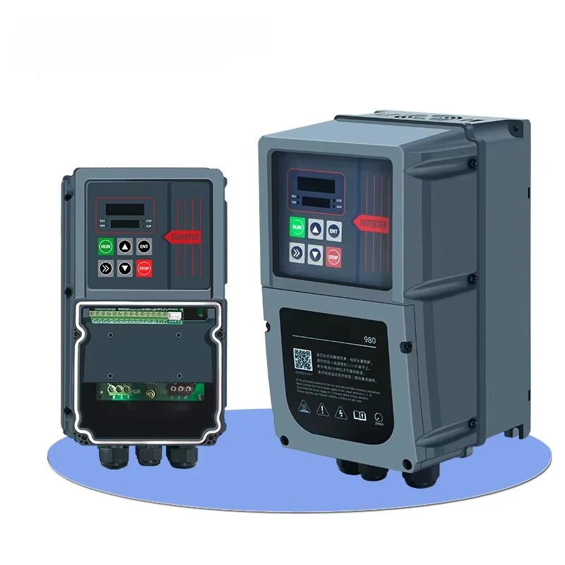 

Top Quality Vfd Manufacturer Outdoor High Waterproof 3 Phase Dc Ac Drives Solar Water Pumping Inverters Waterproof VFD AC Drive