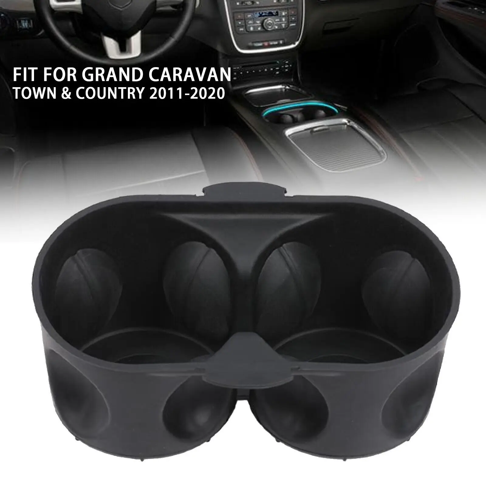 Car Water Cup Holder Center Console Mount Cup Bottle Holder For 2011-2020 Grand for Car