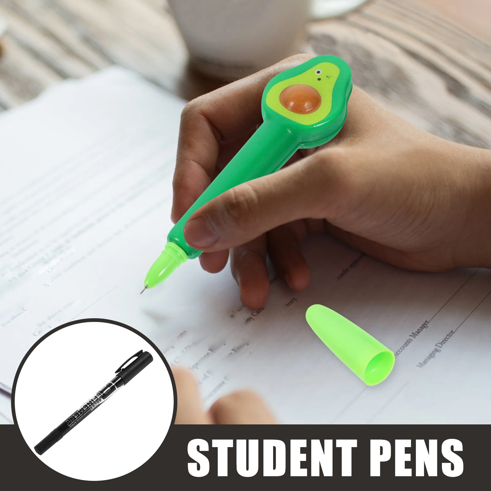 10Pcs Stress Cute Multi-Function Gel Pen for Students Writing Drawing School Supplies Pens Adorable Fun Pens