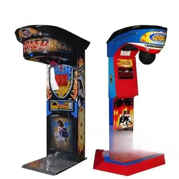 Indoor electronic boxer machine boxing vending machine punch machine arcade