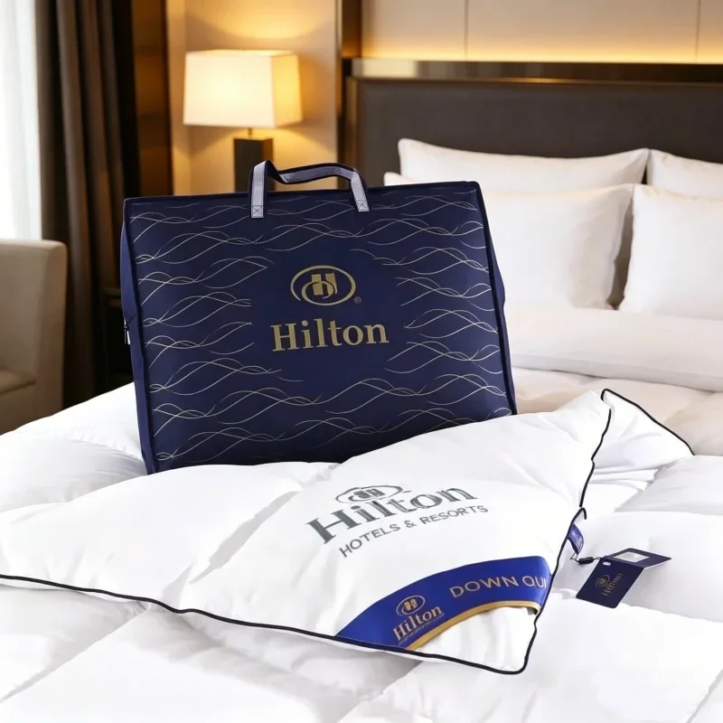 Einzelbett Feder-Velours-Bettdecke Hotel Vier-Jahreszeiten-Wärmedecke Klimaanlagen-Decke Komfortable Decke Heim-Bettwäsche-Set