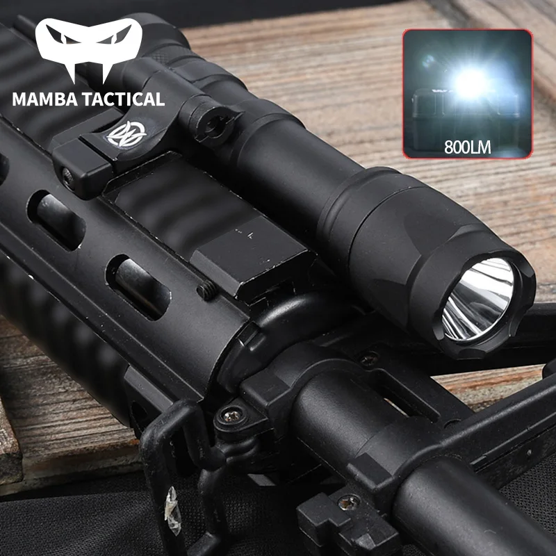 

WADSN M640C/M640B/M640U/M640W SF Scout Light TacticalFlashlight Metal LED White Light Mlok Picatinny Rail Mount Set M640 Series