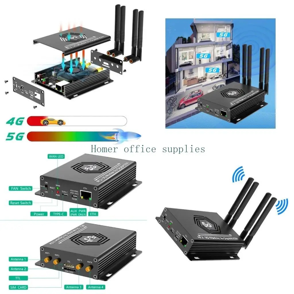 

K43B M.2 NGFF в USB3.0 Адаптерные преобразователи беспроводных карт Карта Risers Card до 2,5 Гбит / с модуля с контроллером