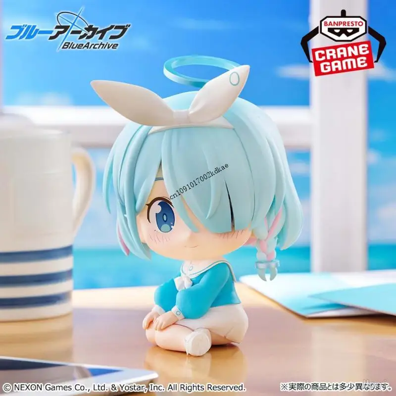 In Stock Bandai Banpresto Original Blue Archive Plana Arona Figure Collect Anime Characters Ornaments Cute Cartoon Festival Gift