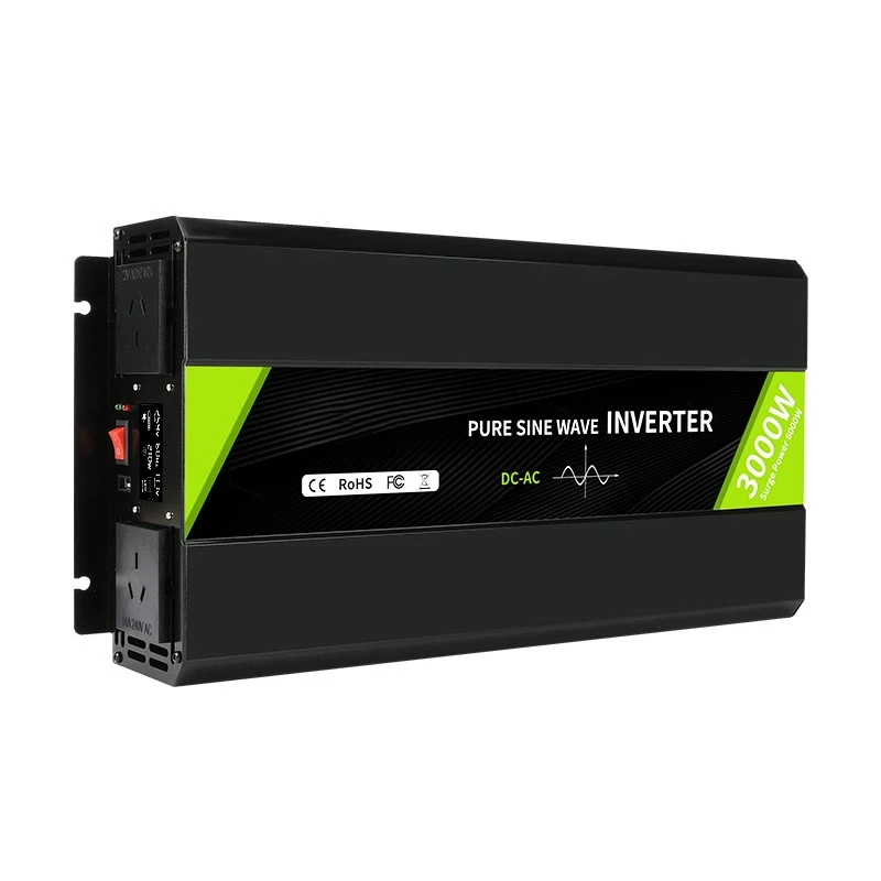 Dc To Ac 12v 220v 3000W 3kw Pure Sine Wave High Power Inverter 3000W Peaker Power 6000W Car Inverter