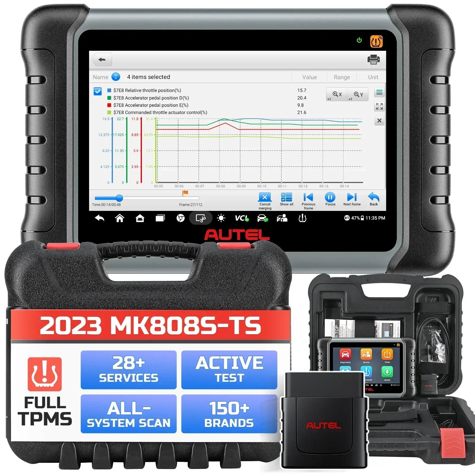 

autel mk808 altar mk808bt maxi 808ts mk808ts check mx808 its600 pro maxcom maxicom atom max mk 808 808bt obdii obd2 scanner