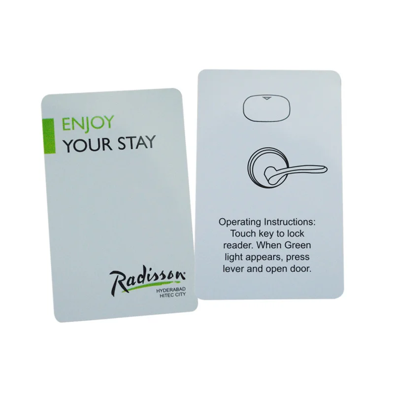 

Customized Production Custom Room Card RFID Membership Recharge Card Color Printing PVC Card