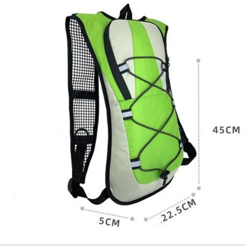 Borsa da ciclismo per sport all\'aria aperta escursionismo in bicicletta da corsa zaino da arrampicata su roccia da viaggio zaino leggero portatile