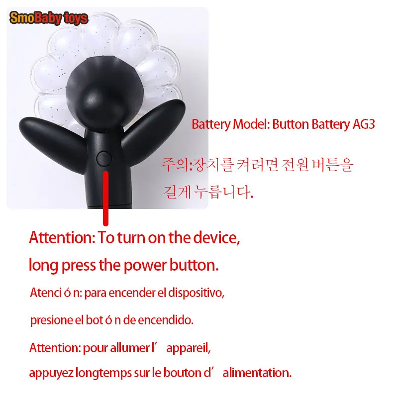 KPOP المعبود G-Dragon البسيطة ديزي عصا الضوء سلاسل المفاتيح توهج الاكريليك دعم عصا كيرينغ قلادة اكسسوارات سلسلة مفاتيح GD مروحة هدية #6