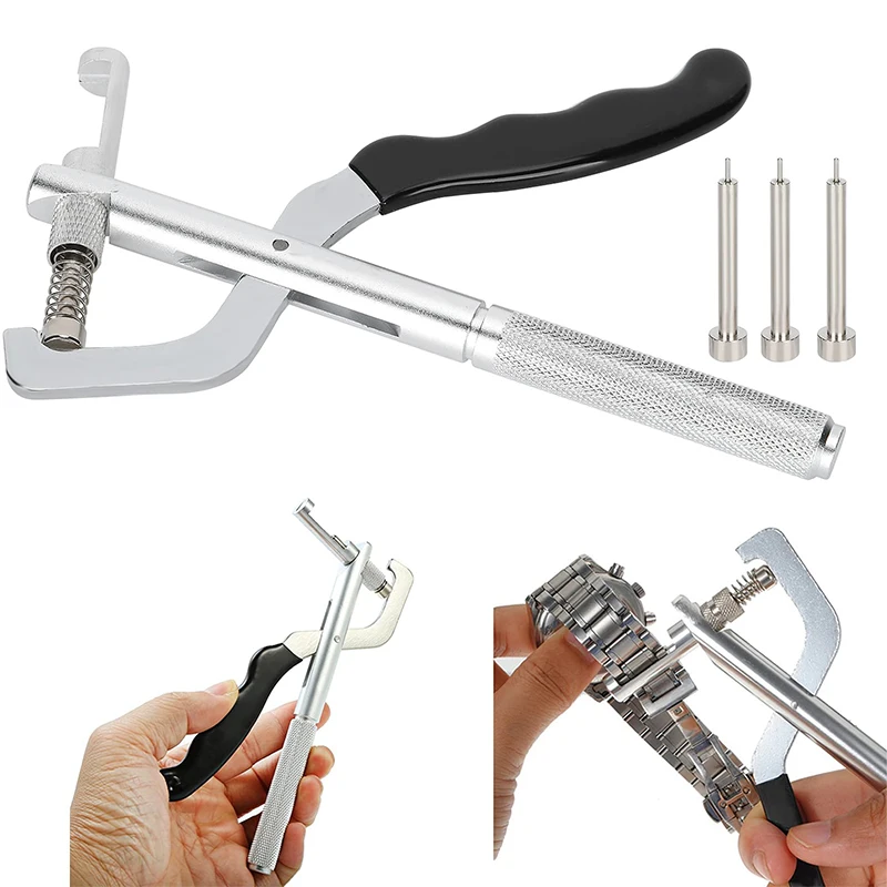 Pins Remover Watch Strap Band Adjusting Link Pin Plier Puncher Repair Kits Tools