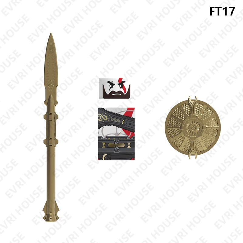 Games Mini-actiefiguren Bakstenen Bouwstenen Poppen Assemblage Accessoire Speelgoed voor kinderen FT16-19