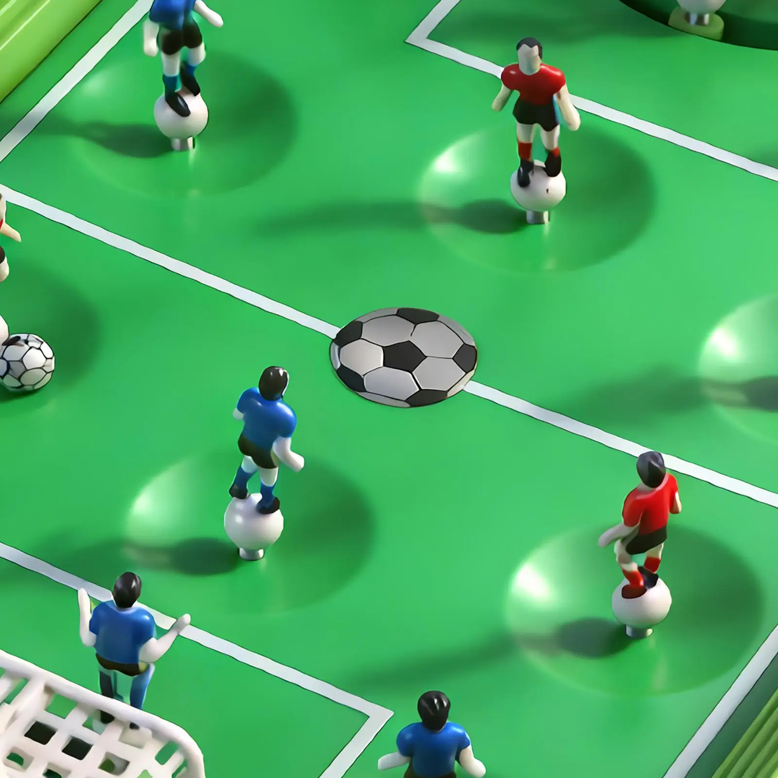 

Настольный футбол: интерактивная игра для всей семьи, для детей и подростков 3-12 лет, для дома и комнаты.