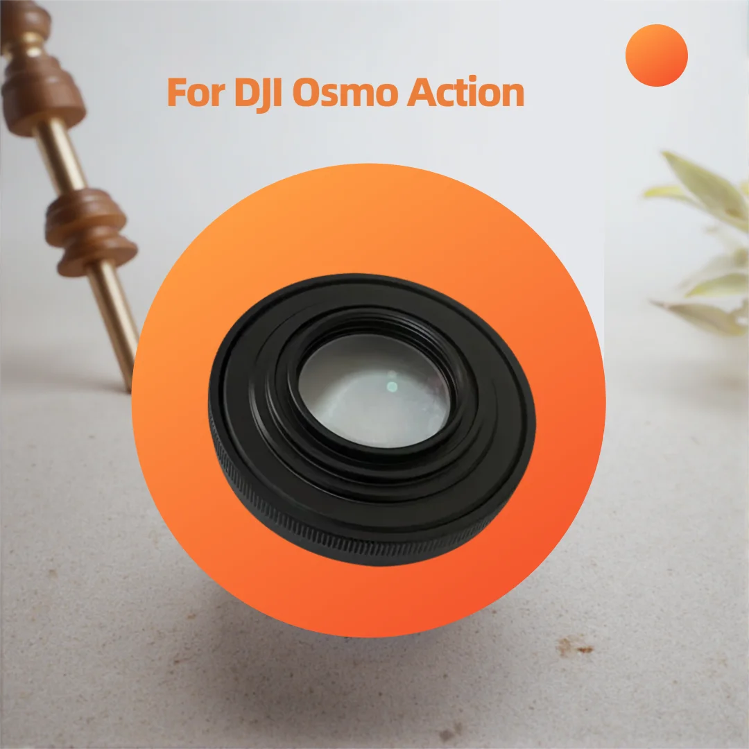 

185° Ultra-Wide FOV Lens for DJI Osmo Action 6 - Perfect for Vlogging, Skiing, Cycling & Extreme Sports