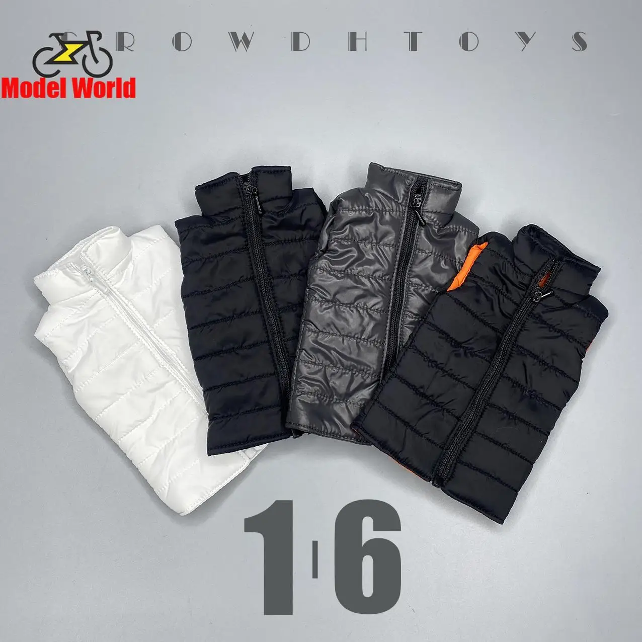 

Масштаб 1/6, одежда для кукол, хлопковая куртка, жилет