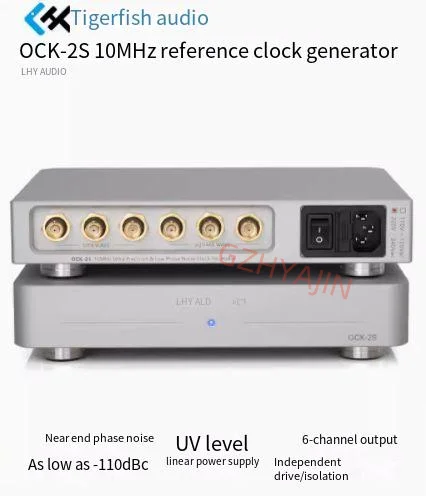 LHY AUDIO OCK-2S 10 MHz SC cut OCXO hoge precisie ultra-lage faseruis constante temperatuur klok kristaloscillator