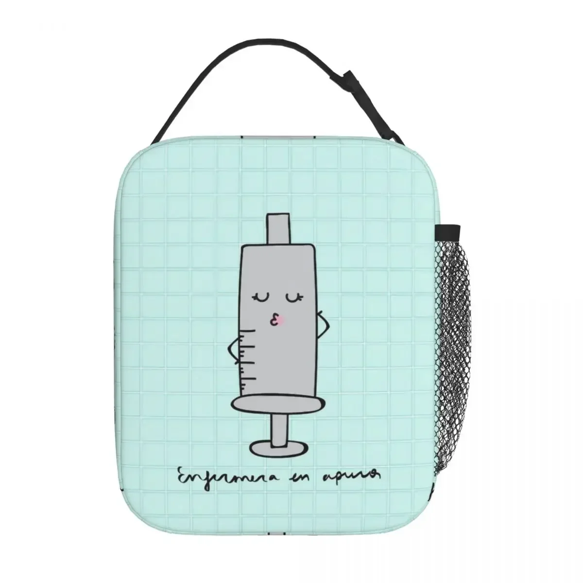 Doctor Nurse Art Insulated Lunch Bags For Picnic Enfermera En Apuros Food Container Portable Cooler Thermal Lunch Boxes