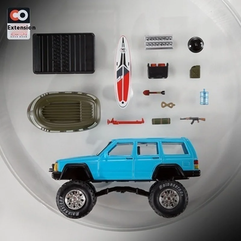 

Tuoyi off-road vehicle adult car model 1/64 alloy small car model independent shock absorber desktop ornament gift simulation