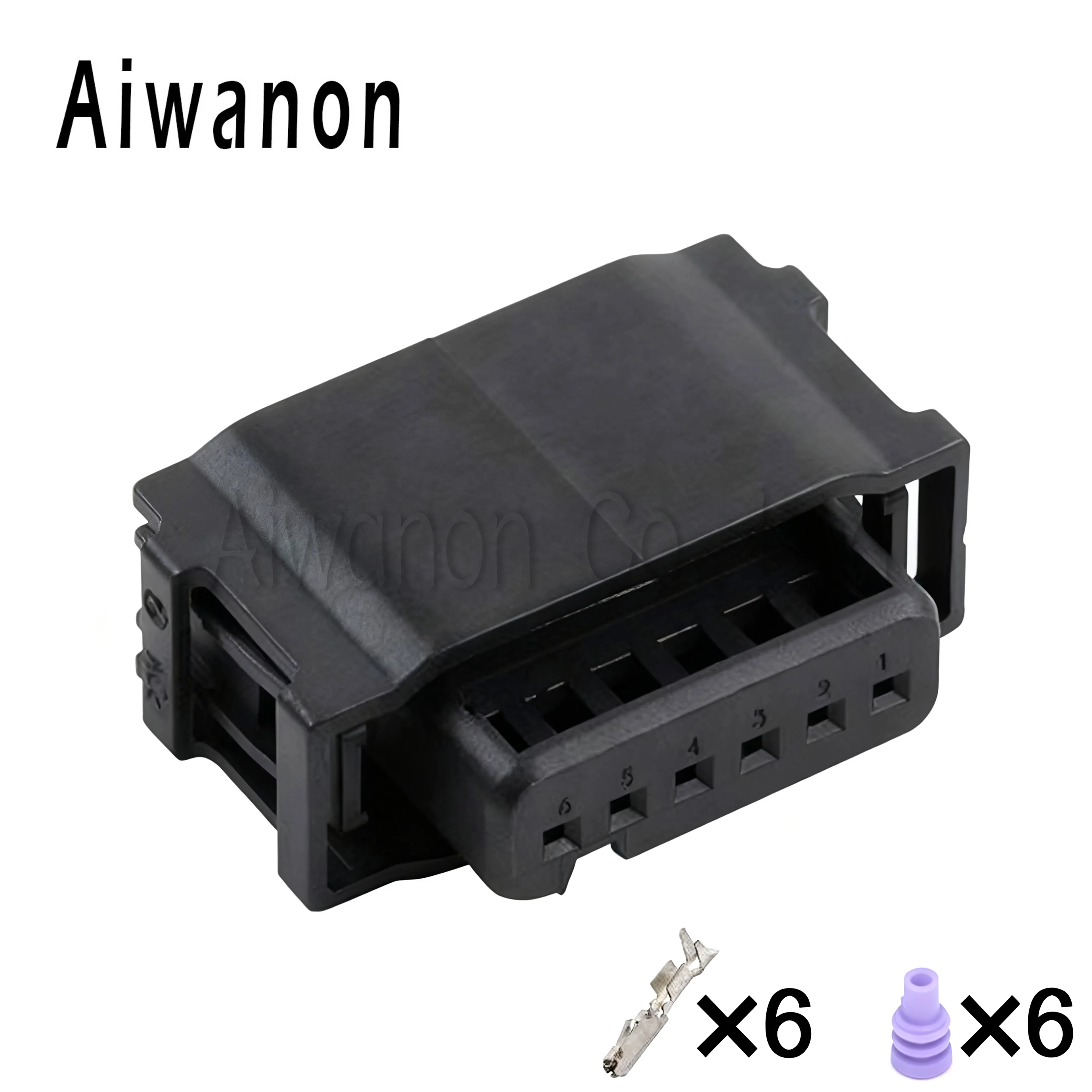 1 Set 6 Pin 872-665-001 Car Radar Reversing Radar Eye Blind Spot Module Electrical Cable Connectors Wire Harness Plug