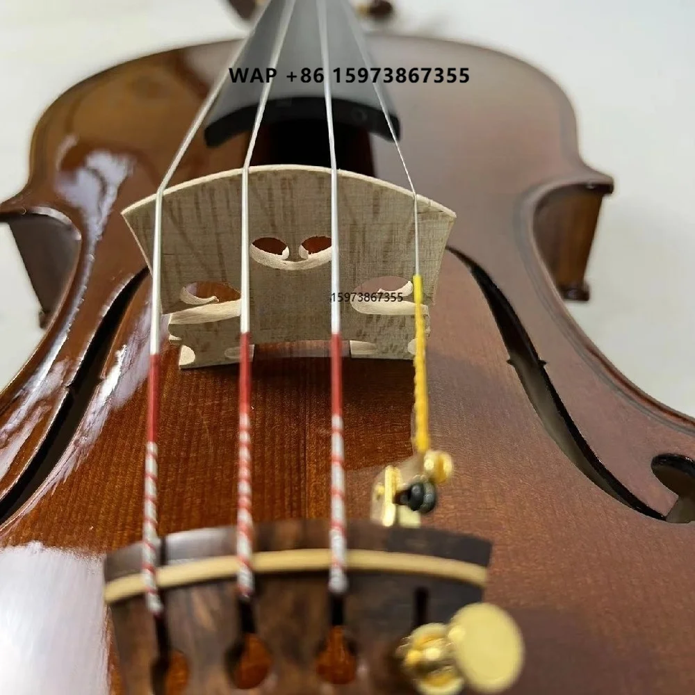 Professional Performance Level Master Class Hand-made Violin Import European Material Adult Solo