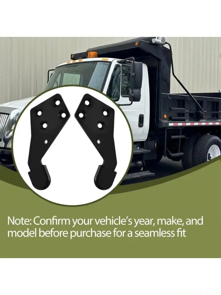 J0MA Truck Engine Hood Guide Assembly Polymer Blend Material Corrosion Resistant Reliable Function