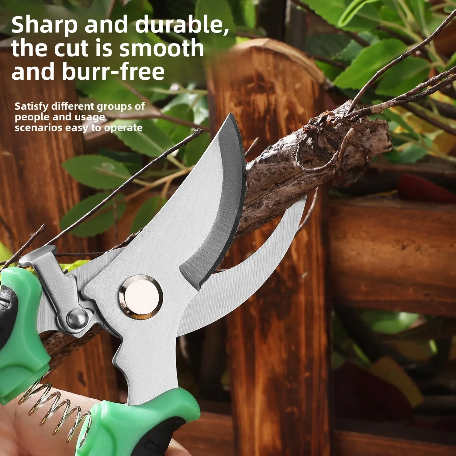 Non-slip Handle Gardening Floral Shears Household    Multifunctional Pruning Pruning Fruit Tree Branches Scissors
