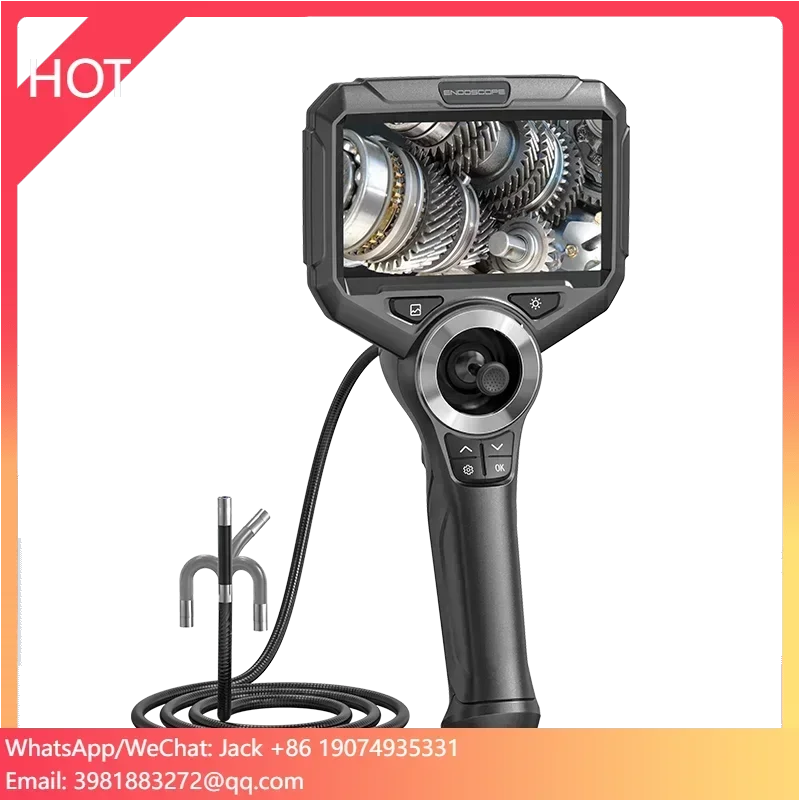 S50 Ip67 Waterproof Automotive Borescope Portable Endoscope Inspection Camera 6.2Mm 2Mp 1M Tube Videoscope Borescope