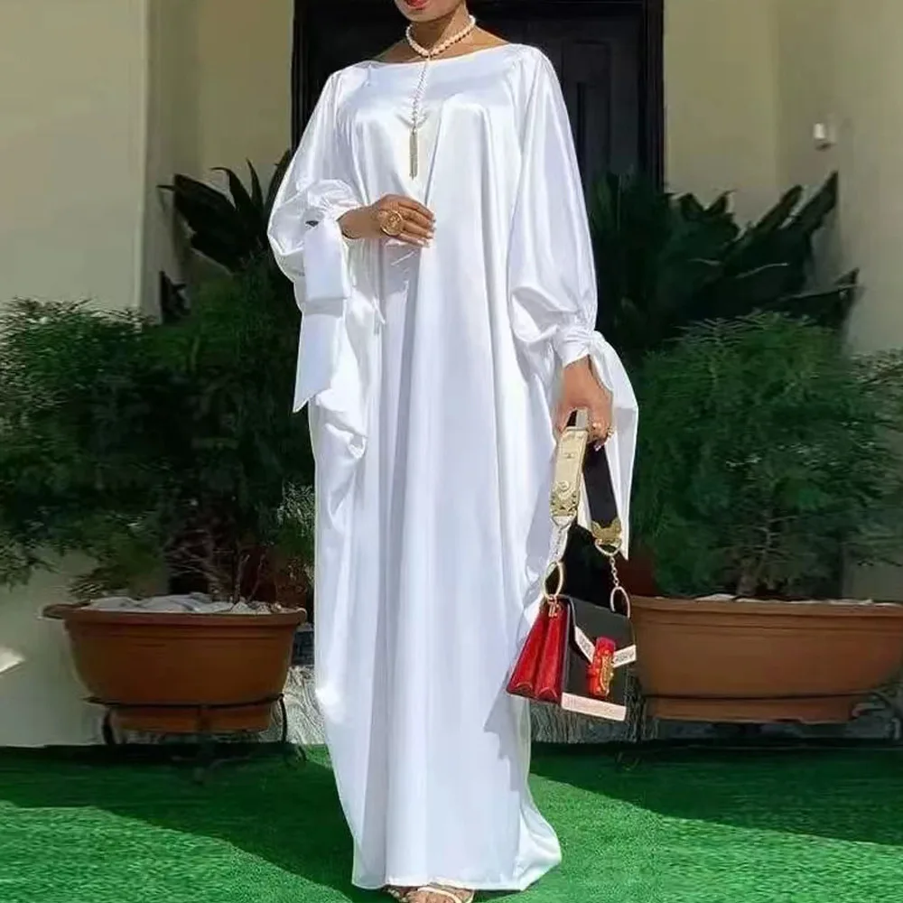 Muslimische Abaya für Frauen, Partykleider, 2025, Kaftan, Schnürung, Marokko, Dubai, Ramadan, Abayas, Islam, Vestidos, arabische lange Robe, Jalabiya
