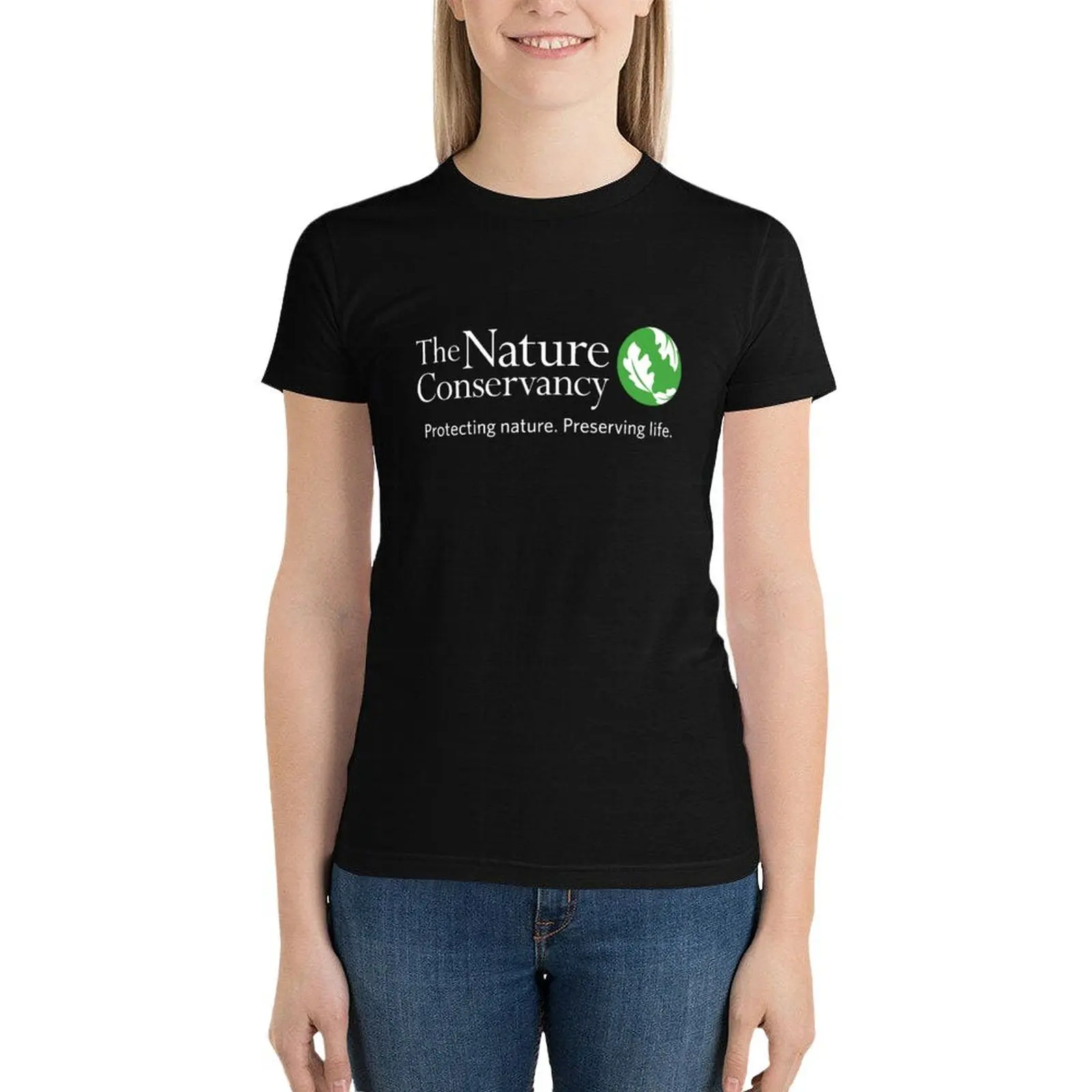 

Nature conservancy T-Shirt aesthetic clothes oversized graphics Women clothes