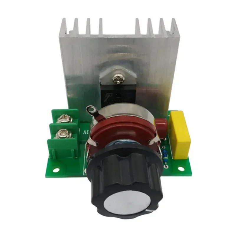 AC220V/ 4000W Motor Governor High-power SCR Voltage Regulator Dimming Dimmers Motor Speed Controller Thermostat