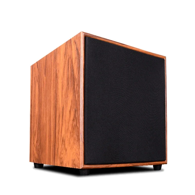 

12 Inch Heavy Bass Wooden Active Subwoofer 5.1 Home Theater Bookshelf Wireless Bluetooth Sound System Speaker