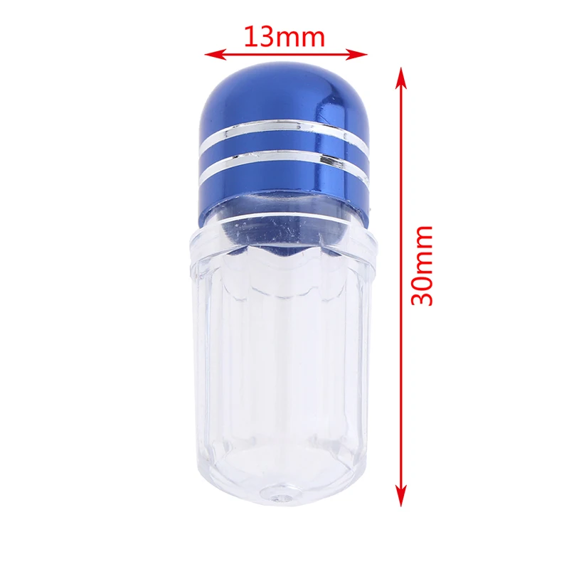 10/20/100PC Empty Capsule Shell Colorful Empty Clear Pill Case Plastic Bottle Drug Container Tablet Medicine Splitter Holder Box