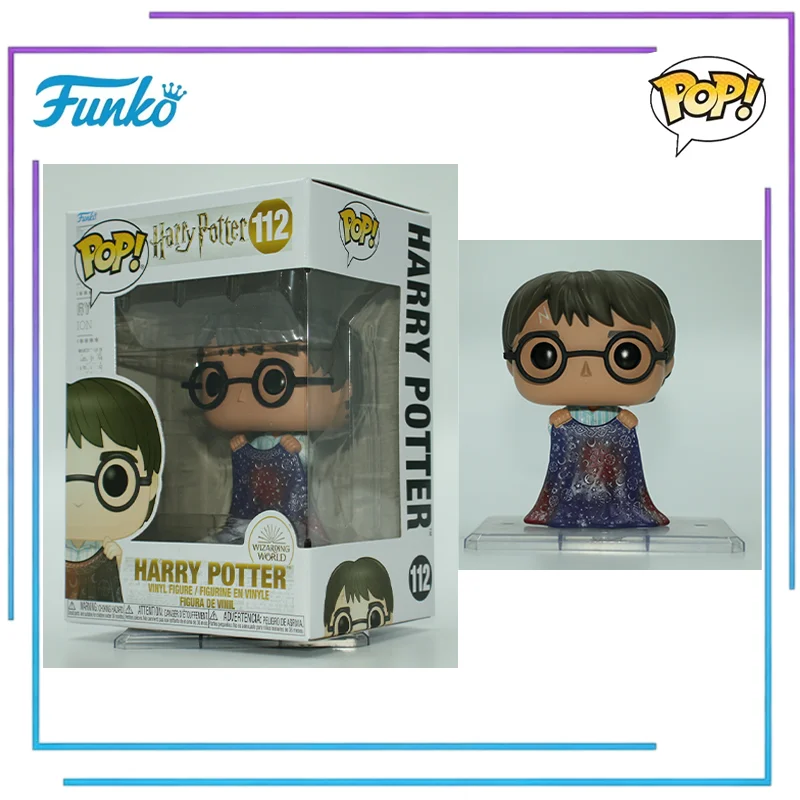 

Funko POP Harry Potter Wizarding World Harry with Invisibility Cloak Vinyl Figure Figurine Collectible Ornament Gift Toy