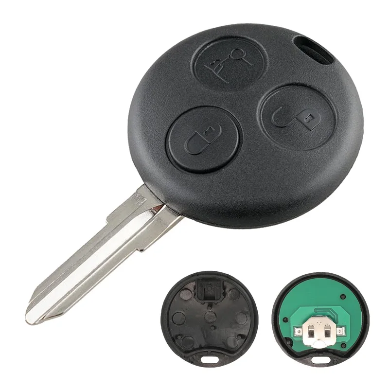 

433 МГц 3 кнопки для Smart Fortwo 450 Roadster City Coupe Cabrio Forfour Crossblade сменный ключ дистанционного управления